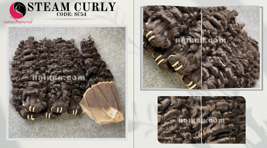 32 inch Cheap Curly Weave Hair Extensions – Single Drawn 4