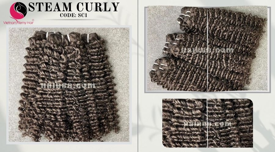 32 inch Cheap Curly Weave Hair Extensions – Single Drawn 7