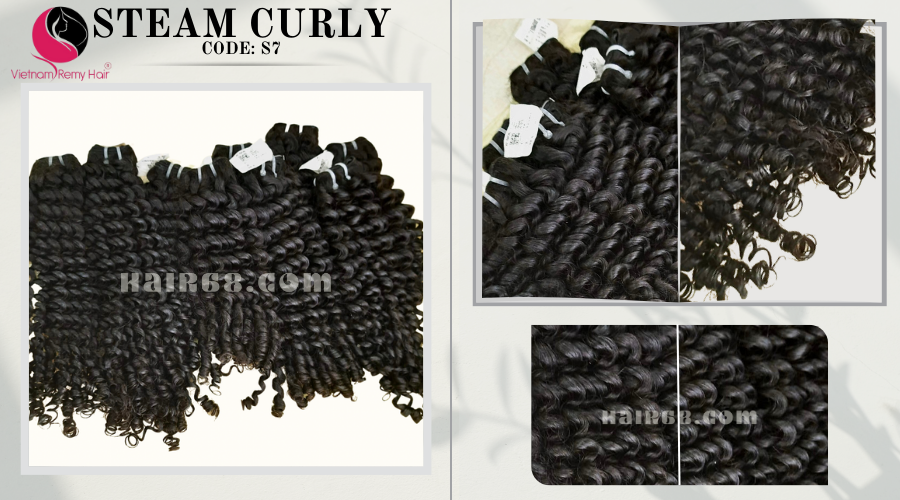 32 inch Cheap Curly Weave Hair Extensions – Single Drawn 8