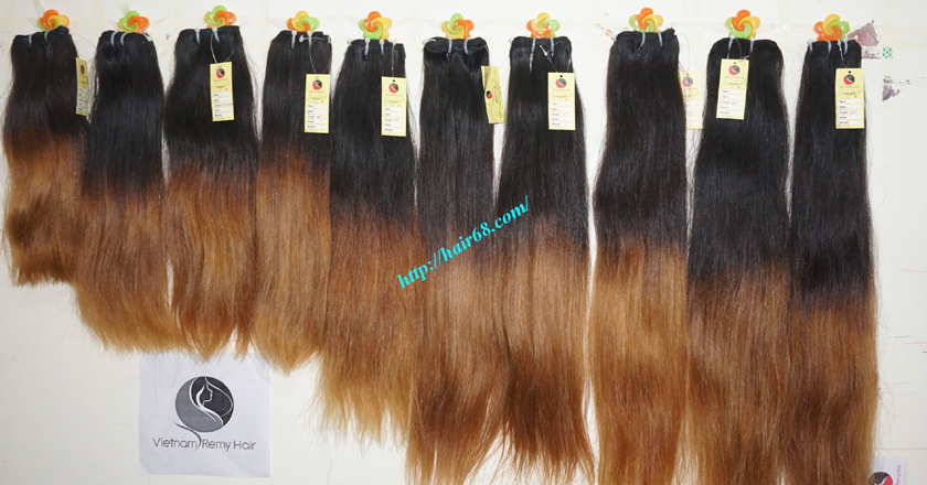 18 inch ombre hair extensions vietnam hair 16