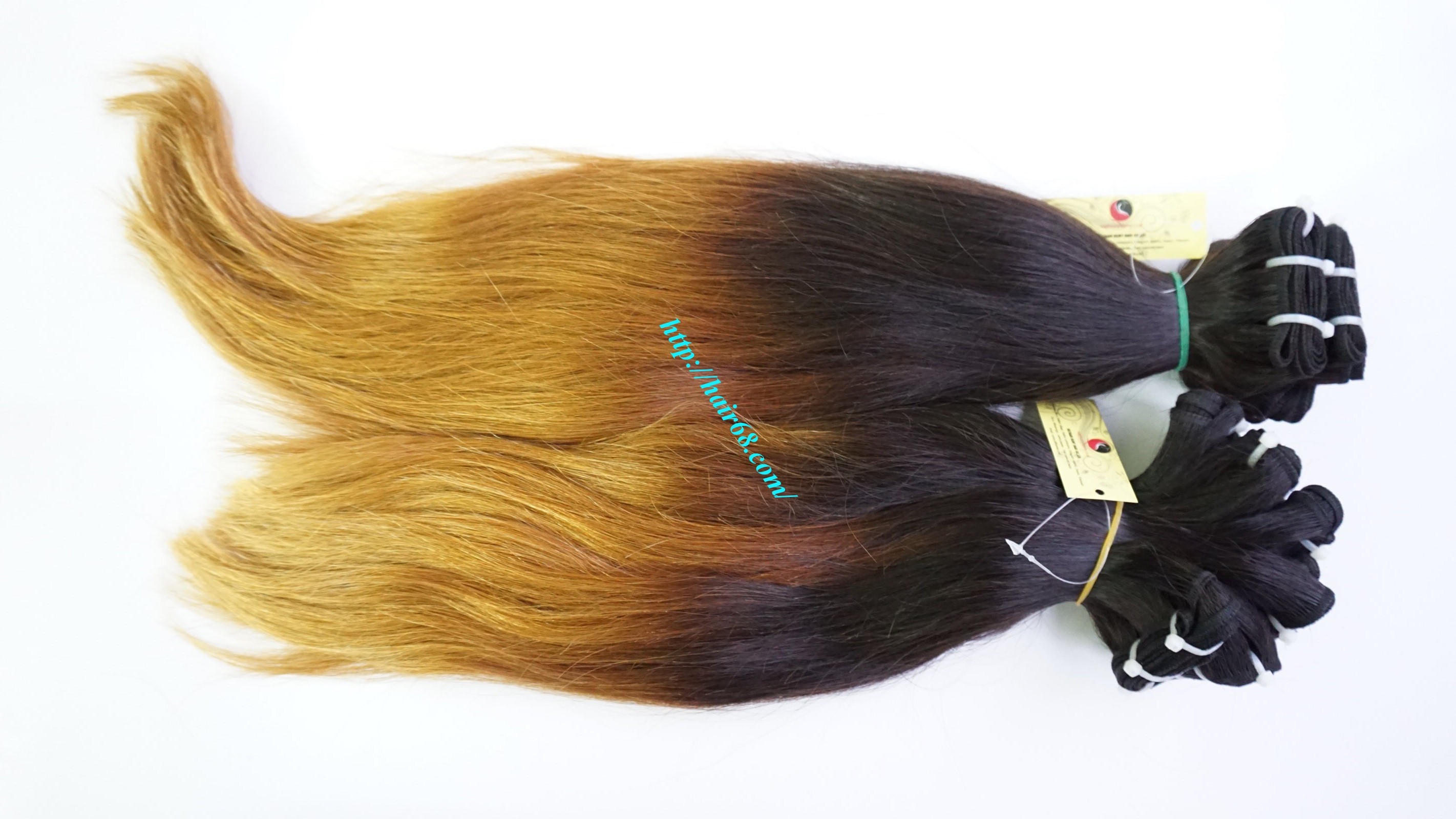 24 inch ombre hair extensions weft vietnam hair 7