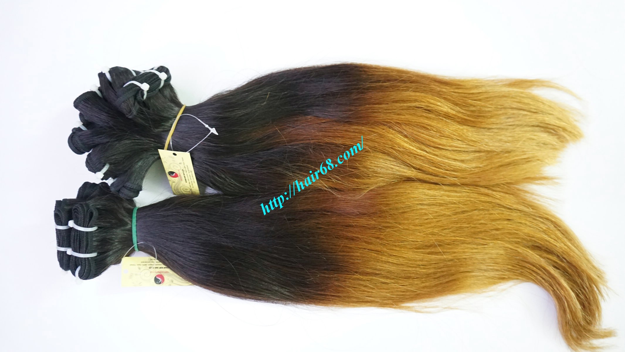 8 inch ombre weave hair extensions vietnam hair 9