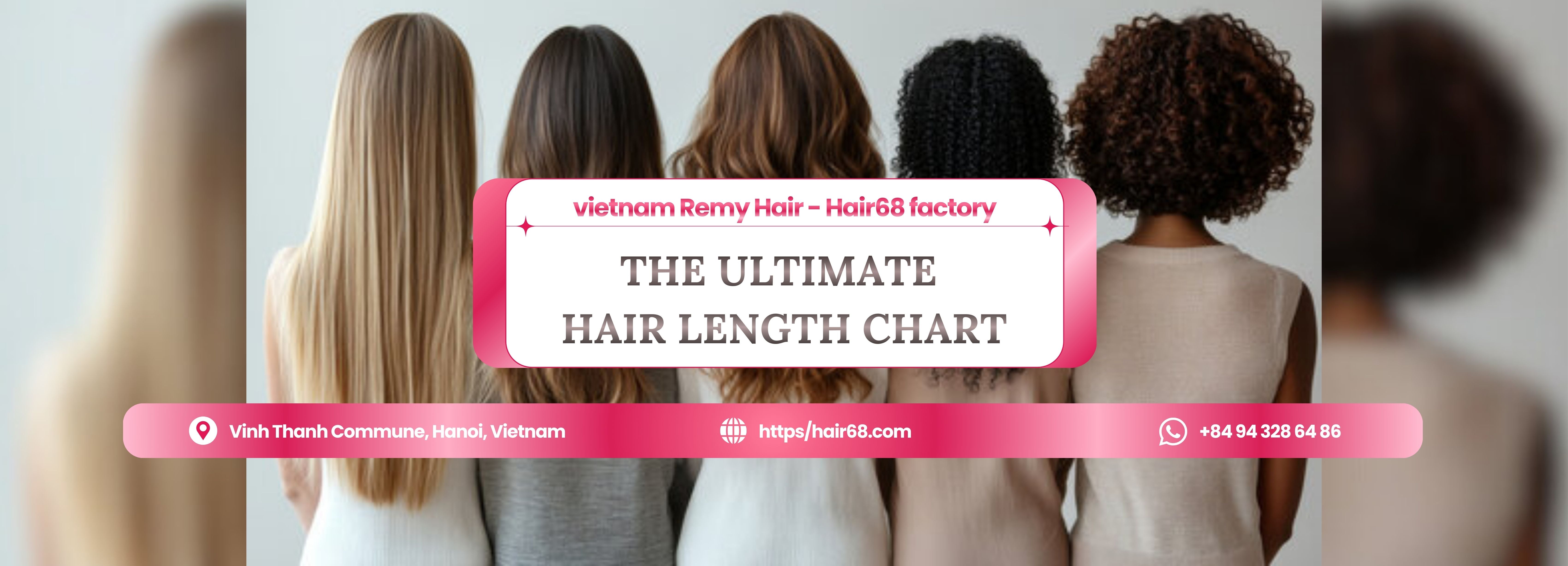 The Ultimate Hair Length Chart How Long Is 18 Inches and Professional
