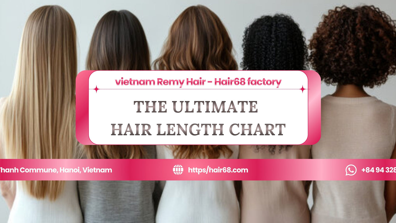 The Ultimate Hair Length Chart How Long Is 18 Inches and Professional