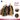kinky curly Hight light blonde Bulk human hair for brading double