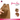 Straight #4 brown Virgin genius hair extension double