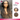 Curly light-end HD Lace closure wig Middle part
