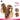 Wavy #2 brown HD Lace closure wig Middle part