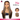 VIRGIN STRAIGHT WIGS CLOSURE – High light blonde – Middle Part Drawn
