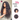 Wavy natural Lace front wig Free part