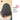 Wavy natural Lace closure wig Middle part