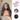 YAKI STRAIGHT natural Lace front wig Free part